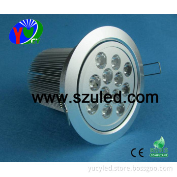 12*3W High Efficiency White LED Ceiling Spots